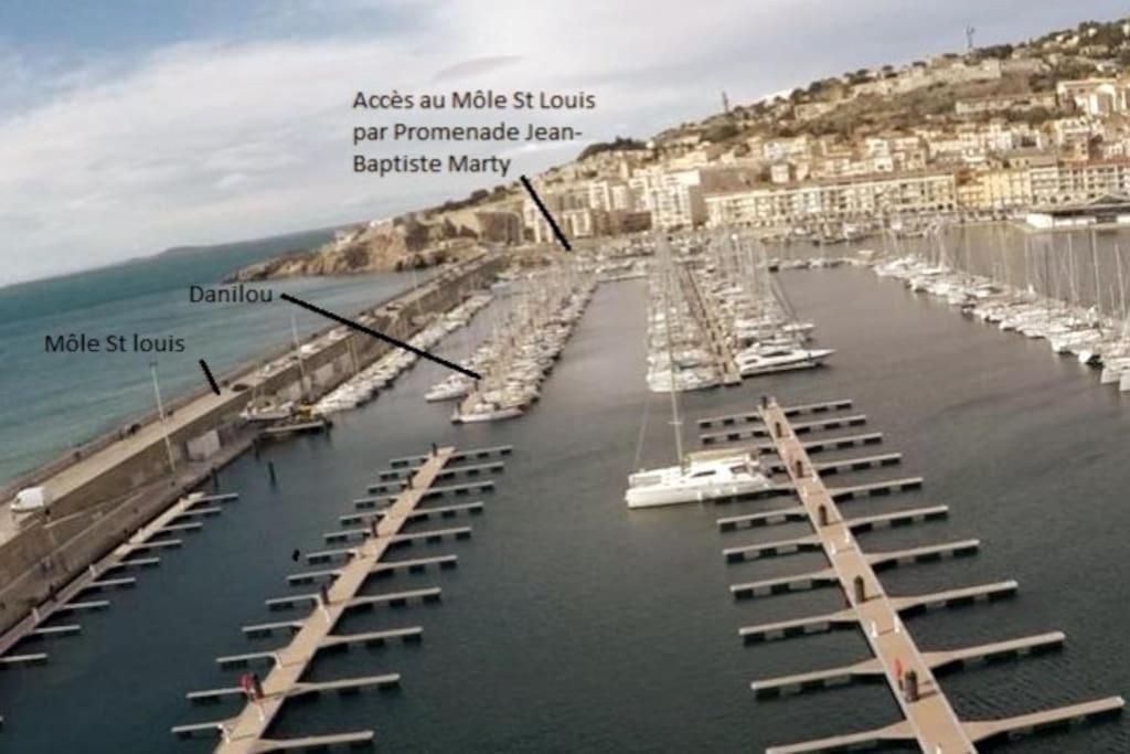 Nuitee A Bord De Danilou Un Voilier De 9.50M Hotel Sète Exterior foto